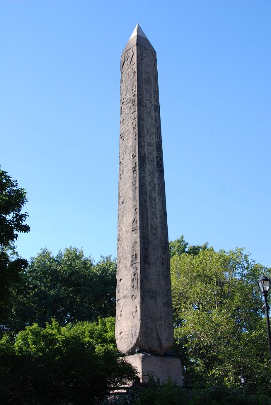 30 Egyptian Obelisk Nicknamed Cleopatras Needle 1450 BC In Central Park East Side 81 St